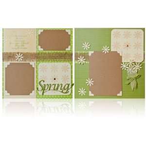   Spring Double Page Layout Kit // Quick Quotes: Arts, Crafts & Sewing
