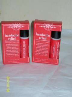 Bath & Body Works Aromatherapy Headache Relief Roll On X 2 RARE  