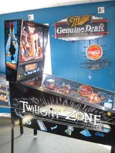 TWILIGHT ZONE Pinball Arcade Machine  FREE SHIP CLEAN TZ Clock Gumball 