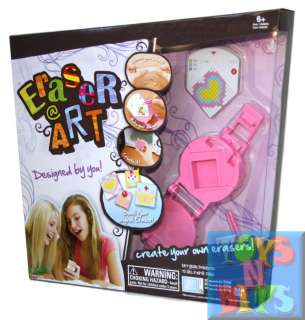 Eraser Maker Deluxe Art Kit Set Kids Craft Design By U  