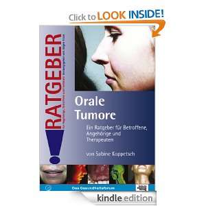Orale Tumore (German Edition) Sabine Koppetsch  Kindle 
