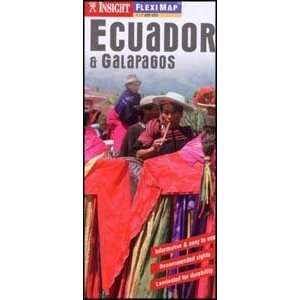   Guides 58272X Ecuador And Galapagos Insight Flexi Map