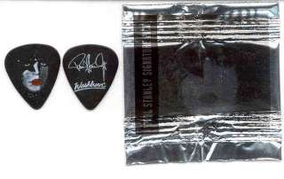 KISS Paul Stanley Washburn Guitar Pick Sealed 1998  