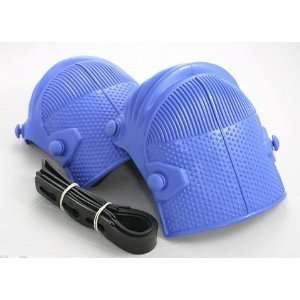  Knee Pads, Blue Rubber
