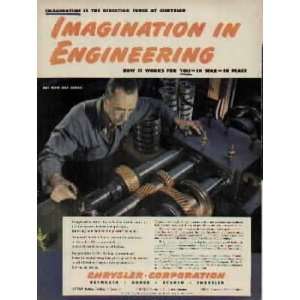  IMAGINATION IN ENGINEERING   How It Works For You   In War 