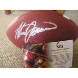   autographed Wilson football South Carolina GAI: Sports & Outdoors