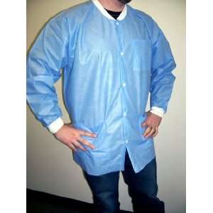   Layer Disposable Jackets   Medical Blue, 10/Pack: Home Improvement