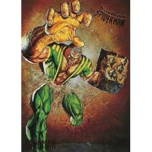  1995 Fleer Ultra Marvel Spider Man Card #46 : Sandman 