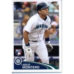  2012 Topps Baseball MLB Sticker #111 Jesus Montero Rookie 