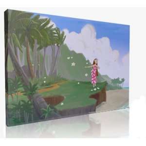  Hula Faithfully Canvas Giclee with Gallery Wrap 