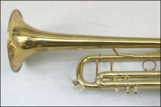   Stradivarius Model 37 Professional Gold Lacquered Trumpet EXC! 201460