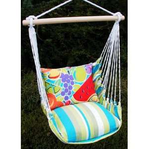    Beach Boulevard Fruit Hammock Chair Swing Set Patio, Lawn & Garden