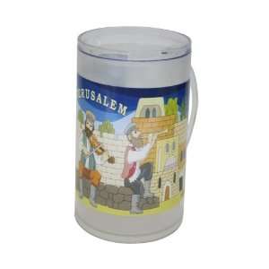  15 Centimeter Plastic Drinking Cup with Painted Scene of 