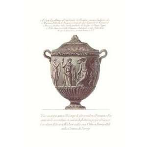    Classical Urns And Vases (Bandw) Poster Print