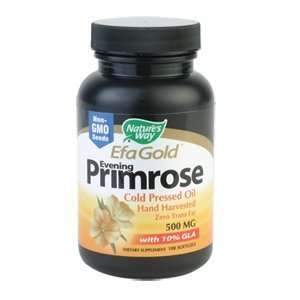  Natures Way EFA Gold Evening Primrose Cold Pressed 500mg 