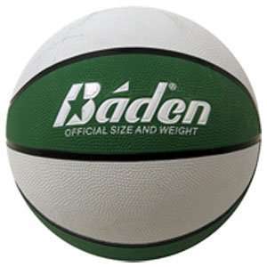  Baden Official Rubber Wide Channel Basketballs 03) GREEN 