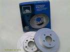 front ATE PREMIUM ONE SLOTTED ROTORS True premium rotor from OEM 