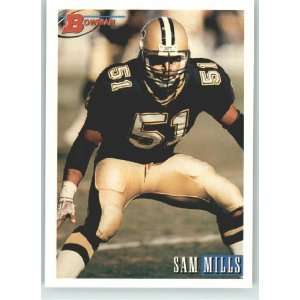  1993 Bowman #90 Sam Mills   New Orleans Saints (Football 