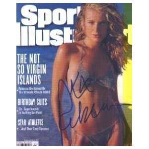  Rebecca Romijn autographed Sports Illustrated Magazine (Swimsuit 