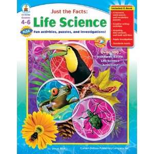   Pack CARSON DELLOSA JUST THE FACTS LIFE SCIENCE BOOKS 