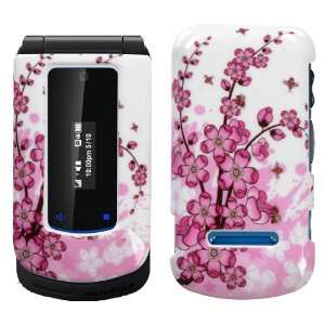 : Spring Flowers Phone Protector Cover for MOTOROLA i412: Cell Phones 