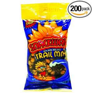 Snackwave Golden Deluxe Trail Mix, 1.5 Ounce Bags (Pack of 200)