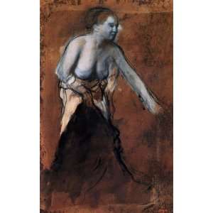   Female Figure with Bared Torso Edgar Degas Han