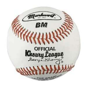  Markwort 9 BM Khoury League Baseballs Youth WHITE 9 (ONE 