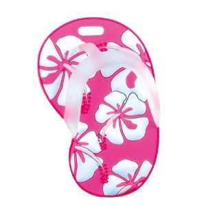 Cute Flip flop Travel Luggage Tag, Pretty Pink