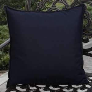 Sunbrella 20 Outdoor Throw Pillows in Navy Blue (Set of 2 