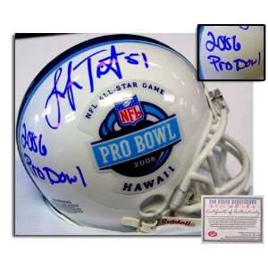 Lofa Tatupu Seattle Seahawks NFL Hand Signed 2006 Pro Bowl Mini Helmet 
