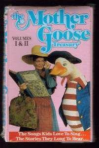THE MOTHER GOOSE TREASURY VOL.1 & 2 CASSETTE 1991 NEW 016193291644 