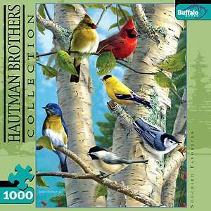 HAUTMAN BROTHERS: SONGBIRD FAVORITES 1000 PIECES JIGSAW PUZZLE  