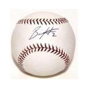 Bill Hall Signed MLB Baseball:  Sports & Outdoors