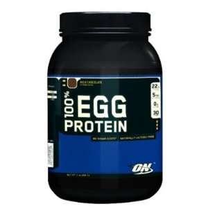  Optimum Nutrition  100% Egg Protein, Chocolate, 2lbs 