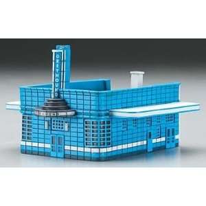  Greyhound Bus Station N Scale Train Building Toys & Games