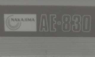 Nakajima AE 830 Electronic Typewriter Word Processor!  