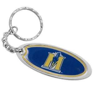 Murray State Racers Domed Oval Keychain:  Sports & Outdoors