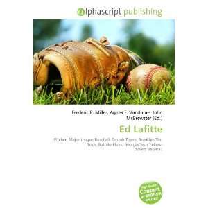  Ed Lafitte (9786133878471) Books