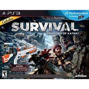  NEW Cabelas Survival Katmai w/gun (Videogame Software 