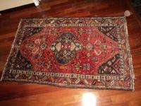 Vintage Avakian Brothers 78 x 51 Persian Area Rug 100% Virgin Wool 