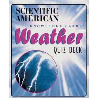  Scientific American Quiz Cards   Weather: Toys & Games