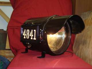 PYLE NATIONAL RAILROAD LOCOMOTIVE TRAIN HEAD LIGHT FROM THE SOUTHERN 