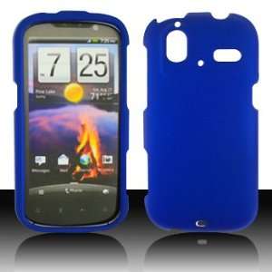  HTC Amaze 4G Ruby Hard Plastic Rubberized Dr. Blue Case 