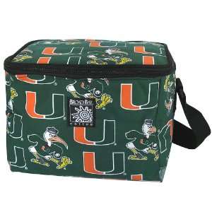  University of Miami Canes Hurricanes Lunch Box Cooler by 