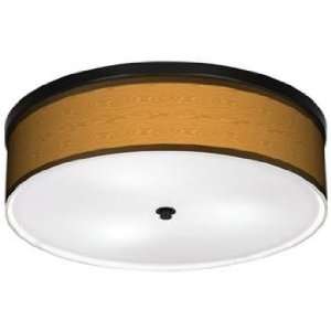  Wood Grain 20 1/4 Wide CFL Bronze Ceiling Light: Home 