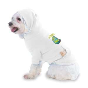 Cpas Rock My World Hooded (Hoody) T Shirt with pocket for your Dog or 