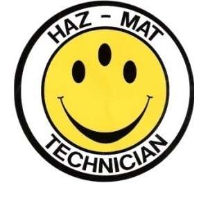  HazMat Three Eyed Smiley Face Decal: Everything Else