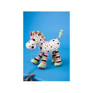  Lela Fizz Print Plush Fuzzle Horse By Douglas: Toys 