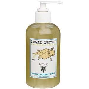  VTae Lizard Luster Lemony Bubbly Bath, 8 Ounce Pump (Pack 